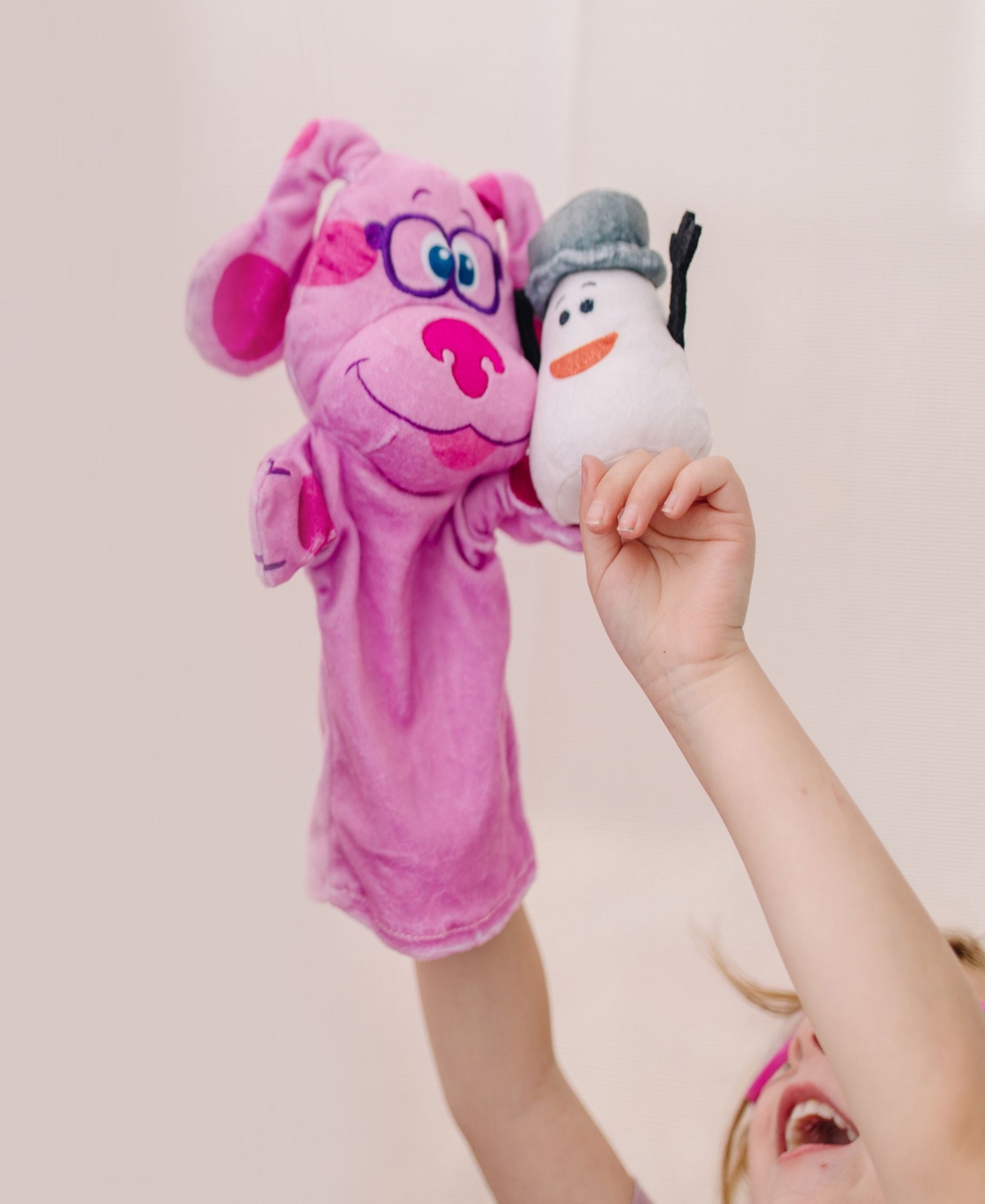 Melissa & Doug Blues Clues You Hand Finger Puppets, Set Of 5 In Multi