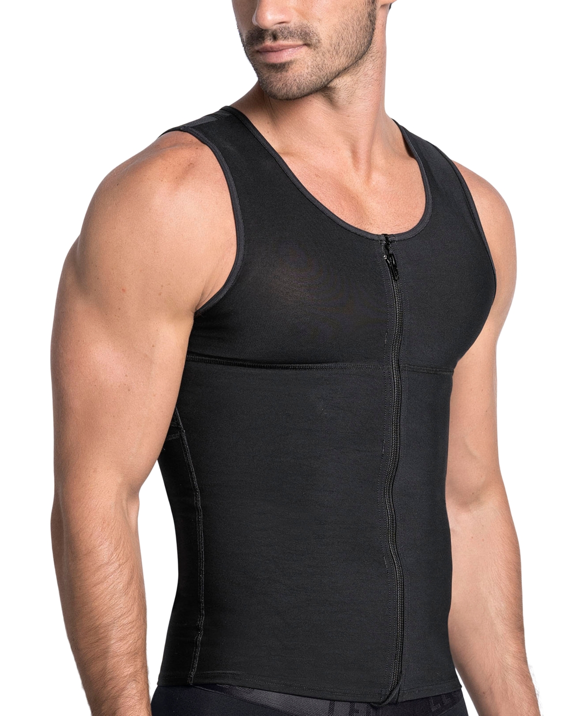 Abs Slimming With Back Support - Black