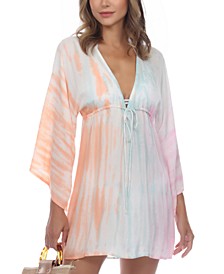Tie-Dye Tunic Cover-Up