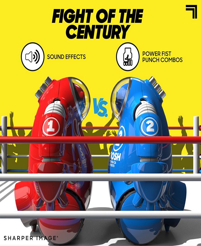 Sharper Image Robo Rage Remote Control TwoPlayer Robot Fighting Set