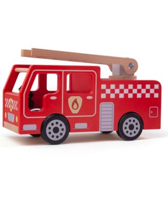Tooky Toy Wooden Fire Truck NEW 