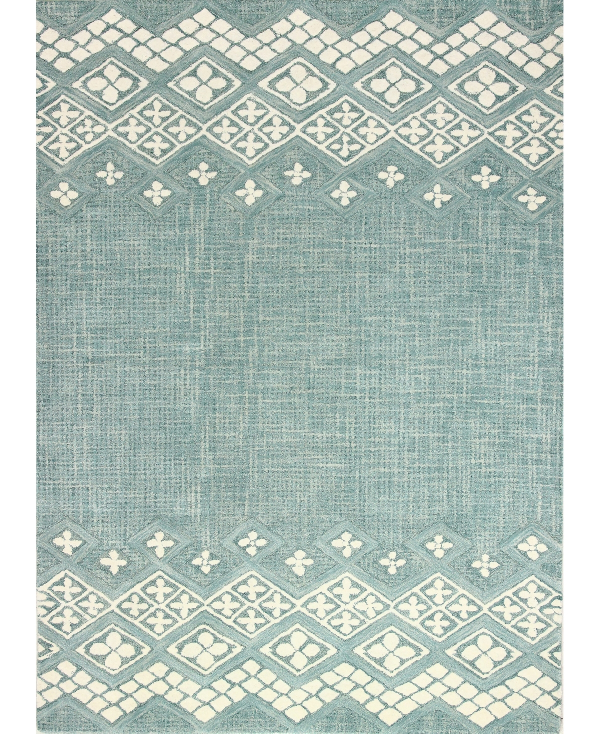 Bb Rugs Veneto CL150 8' 6in x 11' 6in Area Rug - Teal