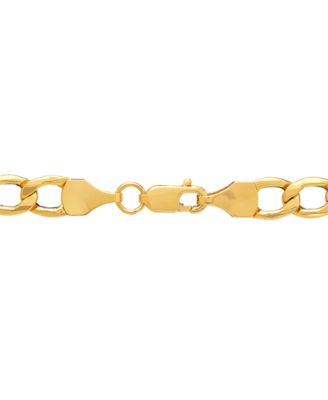 Lightweight 20" Figaro Link (5-3/4mm) Chain Necklace in 14k Gold