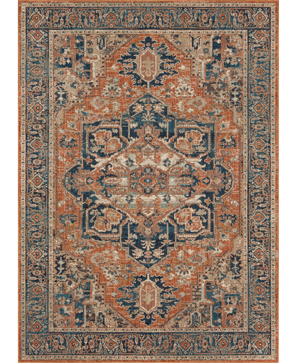Karastan Estate Grasmere 8' x 11' Area Rug - Coral