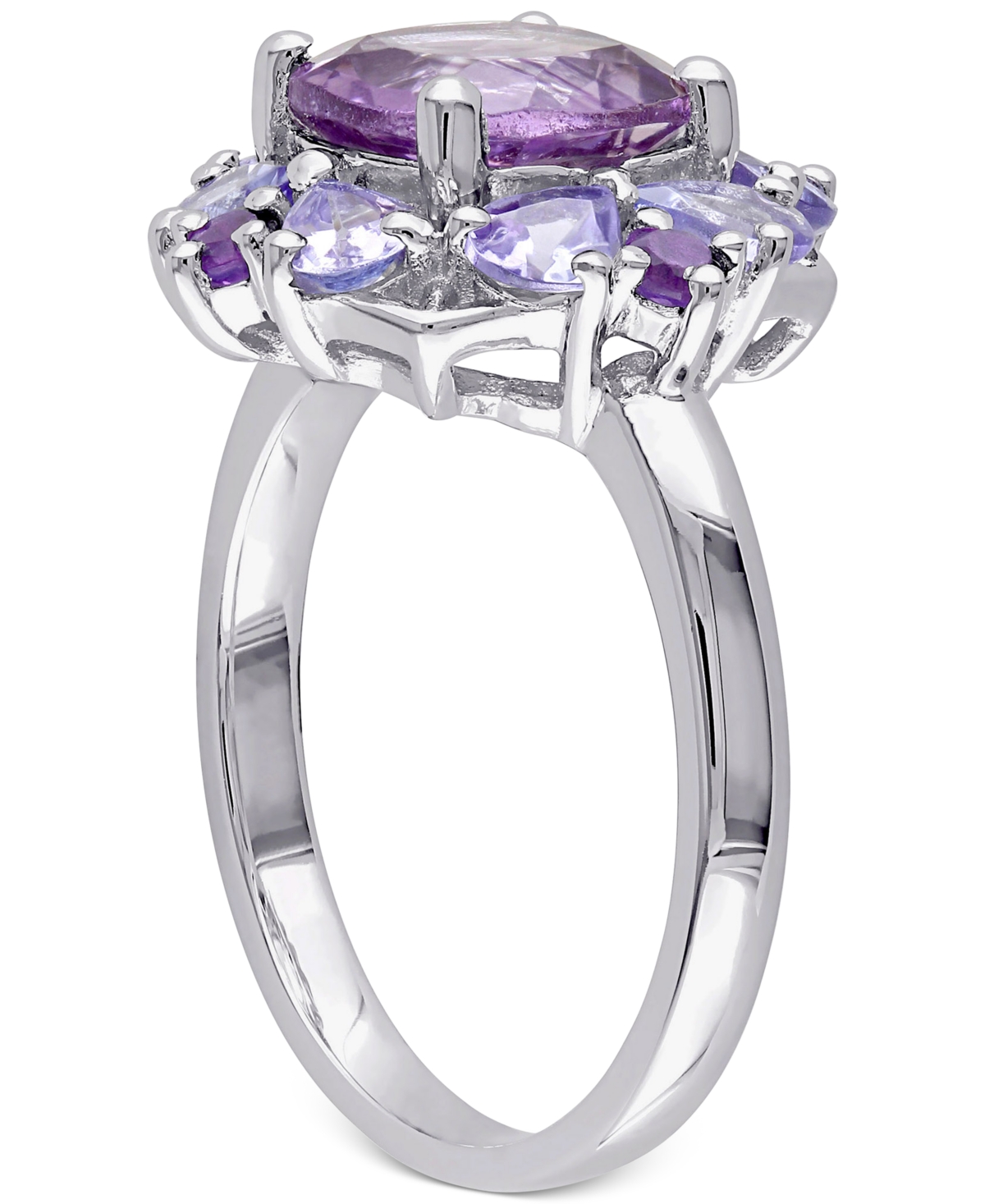 (1-7/8 ct. t.w.) & Tanzanite (1 ct. t.w.) in Sterling Silver - Amethyst