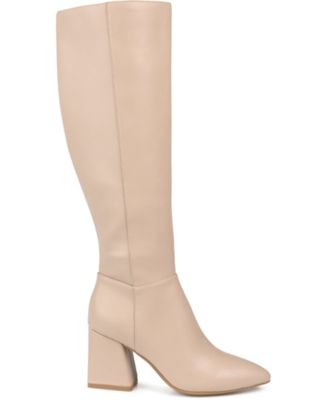Women's Landree Extra Wide Calf Block Heel Knee High Boots