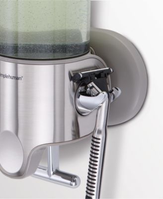 Double Wall Mount Pump Shower Soap Dispenser