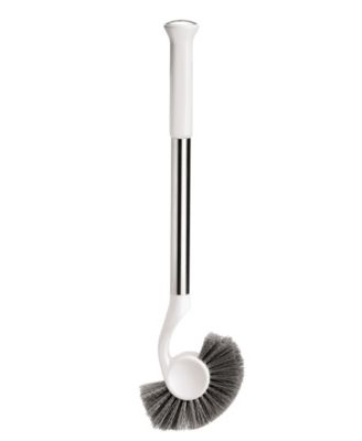 Toilet Brush with Magnetic Caddy Holder