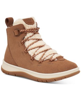 UGG® Women's Lakesider Heritage Lace-Up Booties Macy's
