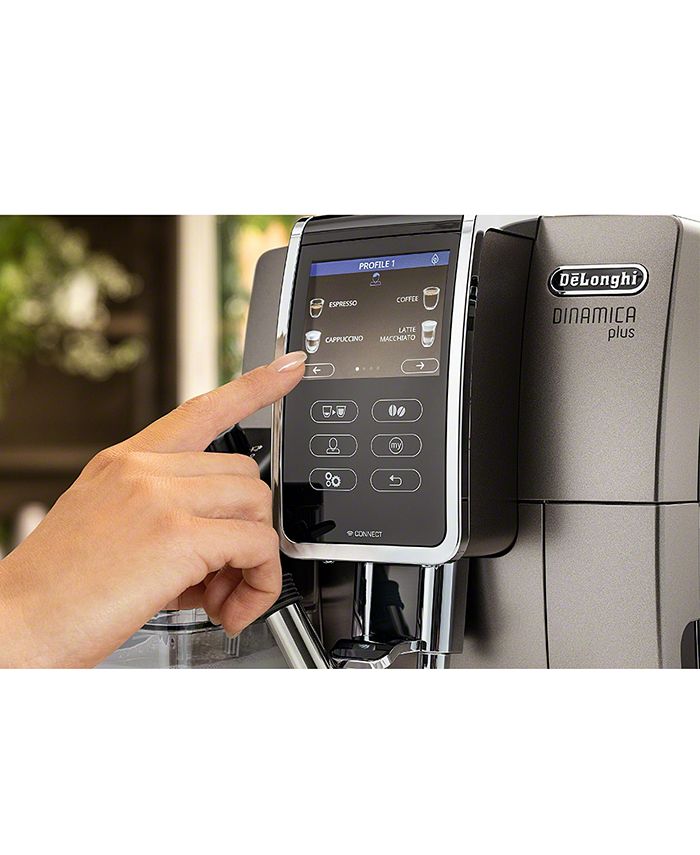 De'Longhi Dinamica Plus Fully Automatic Espresso Machine Macy's