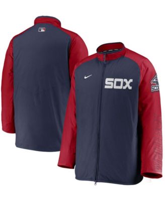 Men's Navy Chicago White Sox Authentic Collection Dugout Full-Zip Jacket