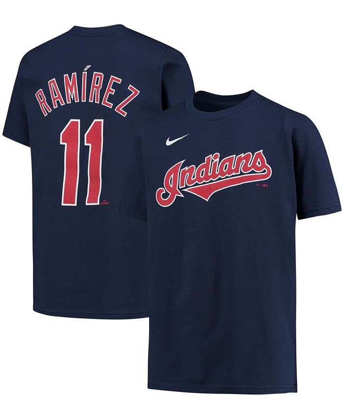 Jose Ramirez Men's Cleveland Guardians Alternate Jersey - Navy Authentic