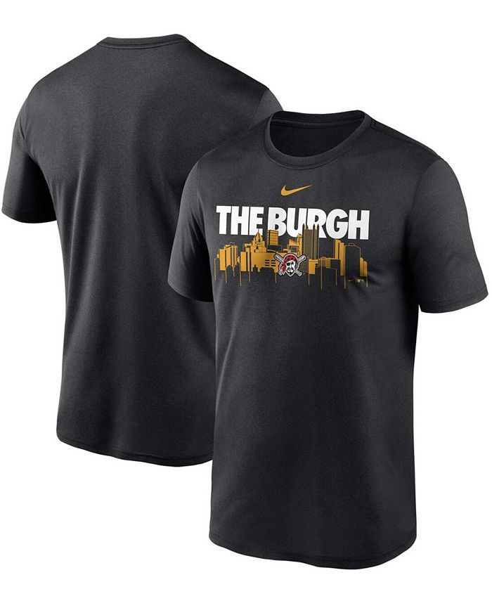 Men's Pittsburgh Pirates Nike Black Authentic Collection Legend Performance  T-Shirt