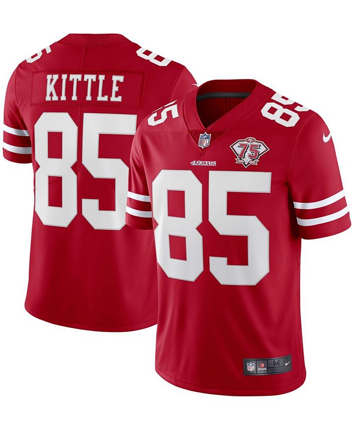 Nike Men's George Kittle Scarlet San Francisco 49ers 75th
