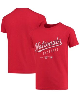  Nike Men's Washington Nationals Heathered Red Tri