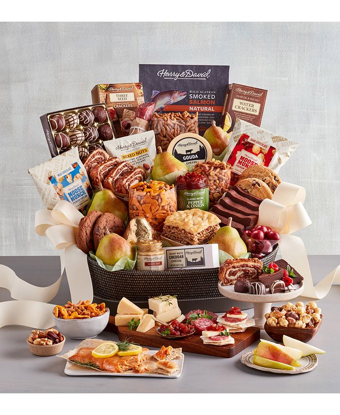 Harry & David Deluxe Hearthside Gift Basket & Reviews Food & Gourmet