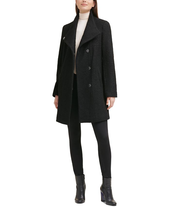 Cole Asymmetrical Bouclé Walker Coat & Reviews Coats