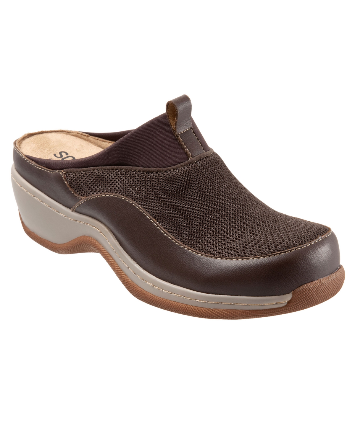 Arcadia Clog - Dark brown