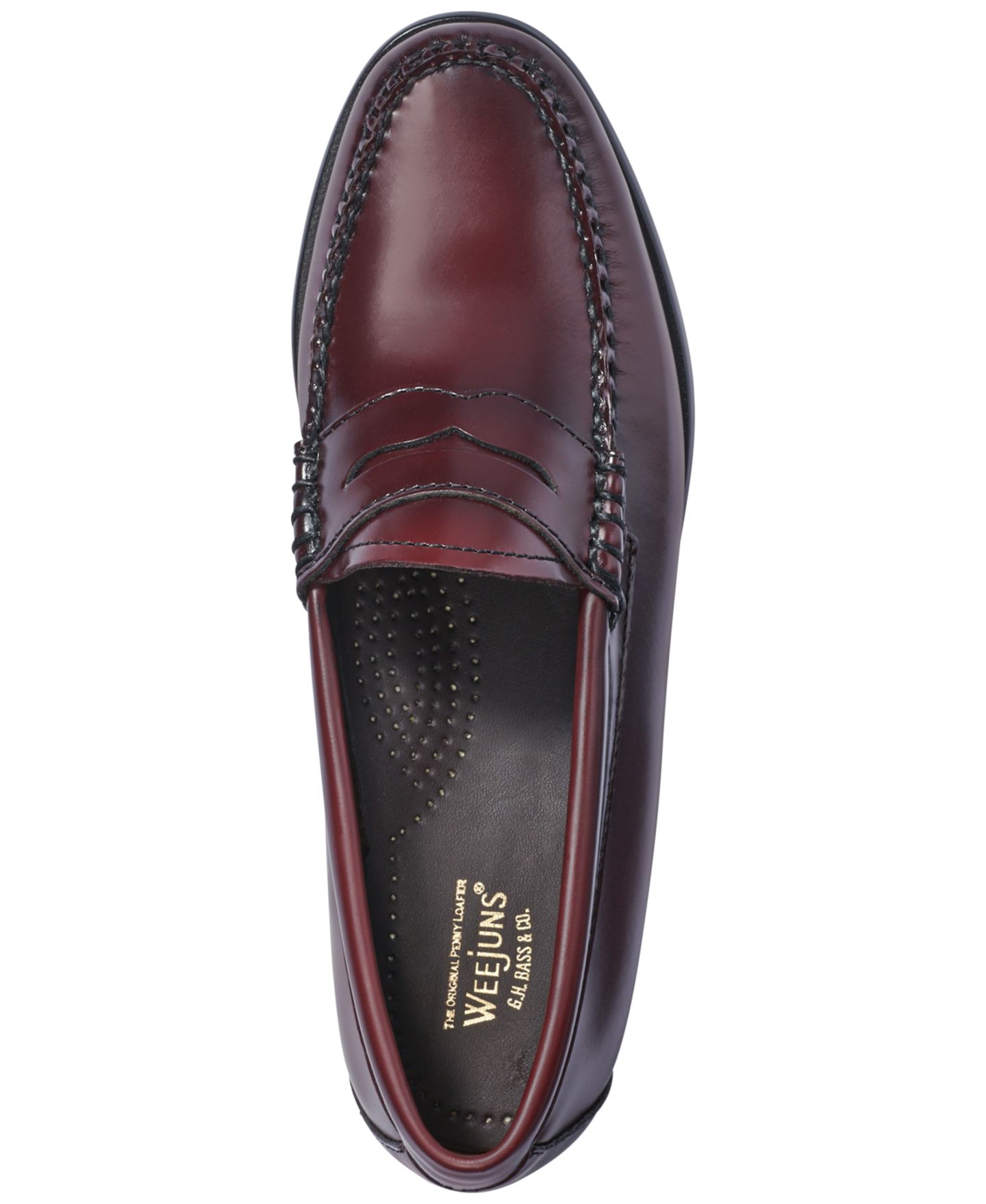 Женские туфли GH Bass Whitney Weejuns Loafer, цвет: Винный — фото 4