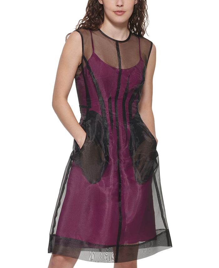 DKNY Fit & Flare Dress Macy's