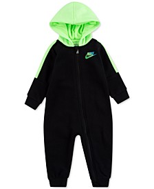 Baby Boys Rise Hooded Coverall