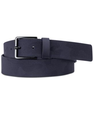 Hugo Boss - Men's Ther Textured Camouflage Leather Belt