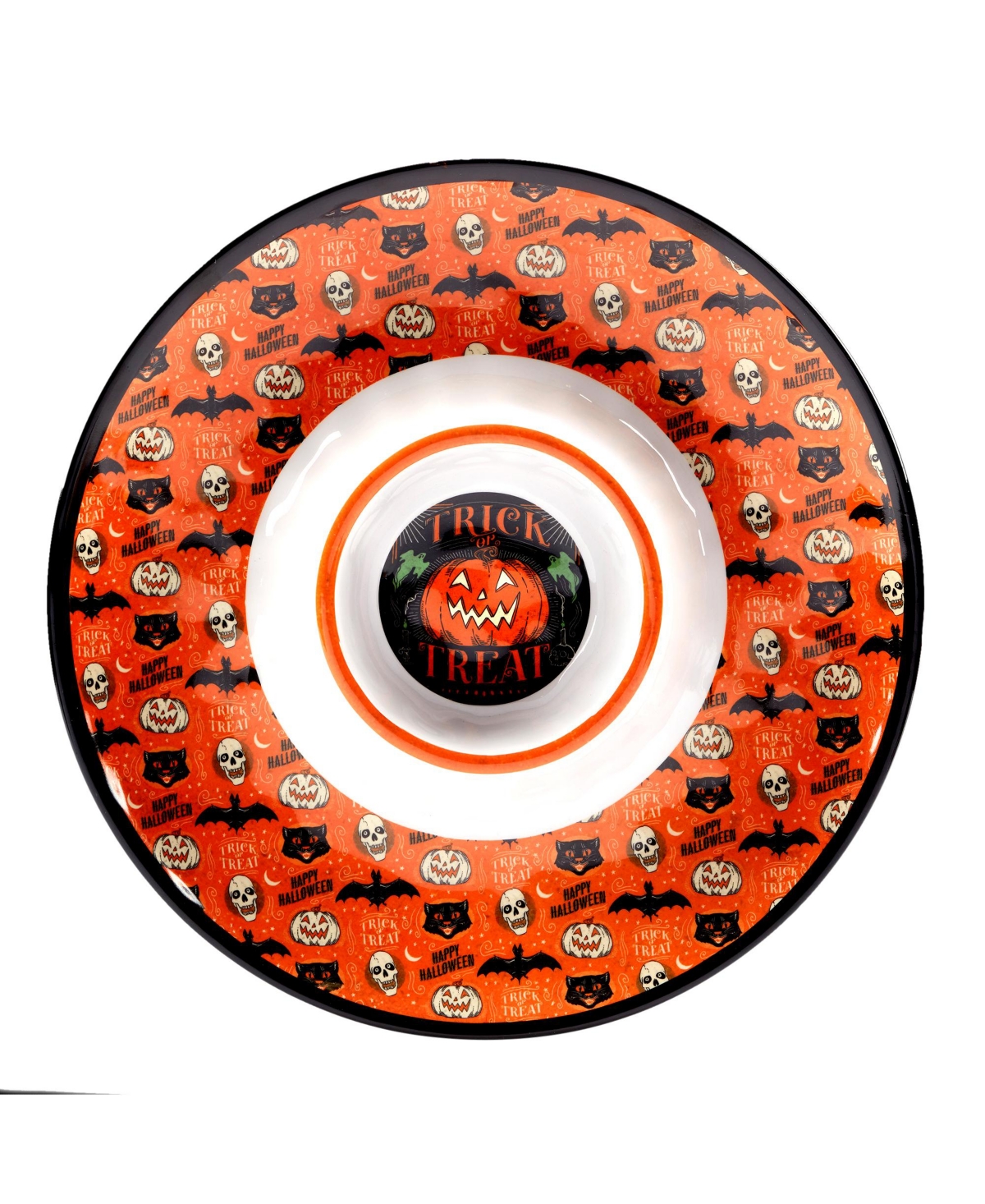 Certified International Scaredy Cat Hostess, Set of 3