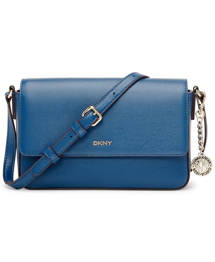 DKNY Silver Bryant Leather Crossbody Bag | Best Price and Reviews | Zulily