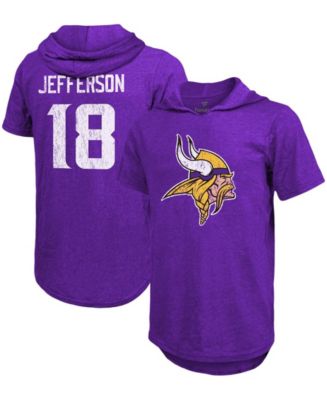 Men's Fanatics Branded Justin Jefferson Purple Minnesota Vikings