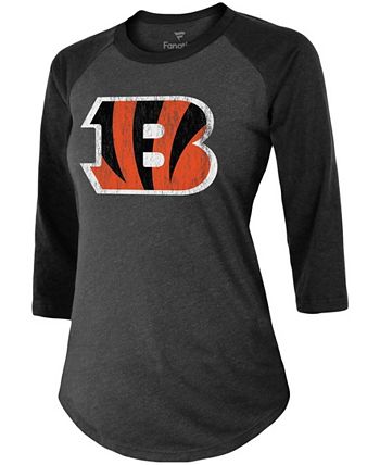 Officially Licensed NFL Cincinnati Bengals Men's Joe Burrow Raglan