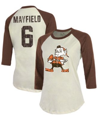 Fanatics Women's Baker Mayfield Brown Cleveland Browns Plus Size Name and  Number V-Neck T-shirt - Macy's