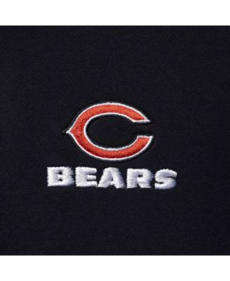 Men's Navy Chicago Bears Craftsman Thermal-Lined Full-Zip Hoodie