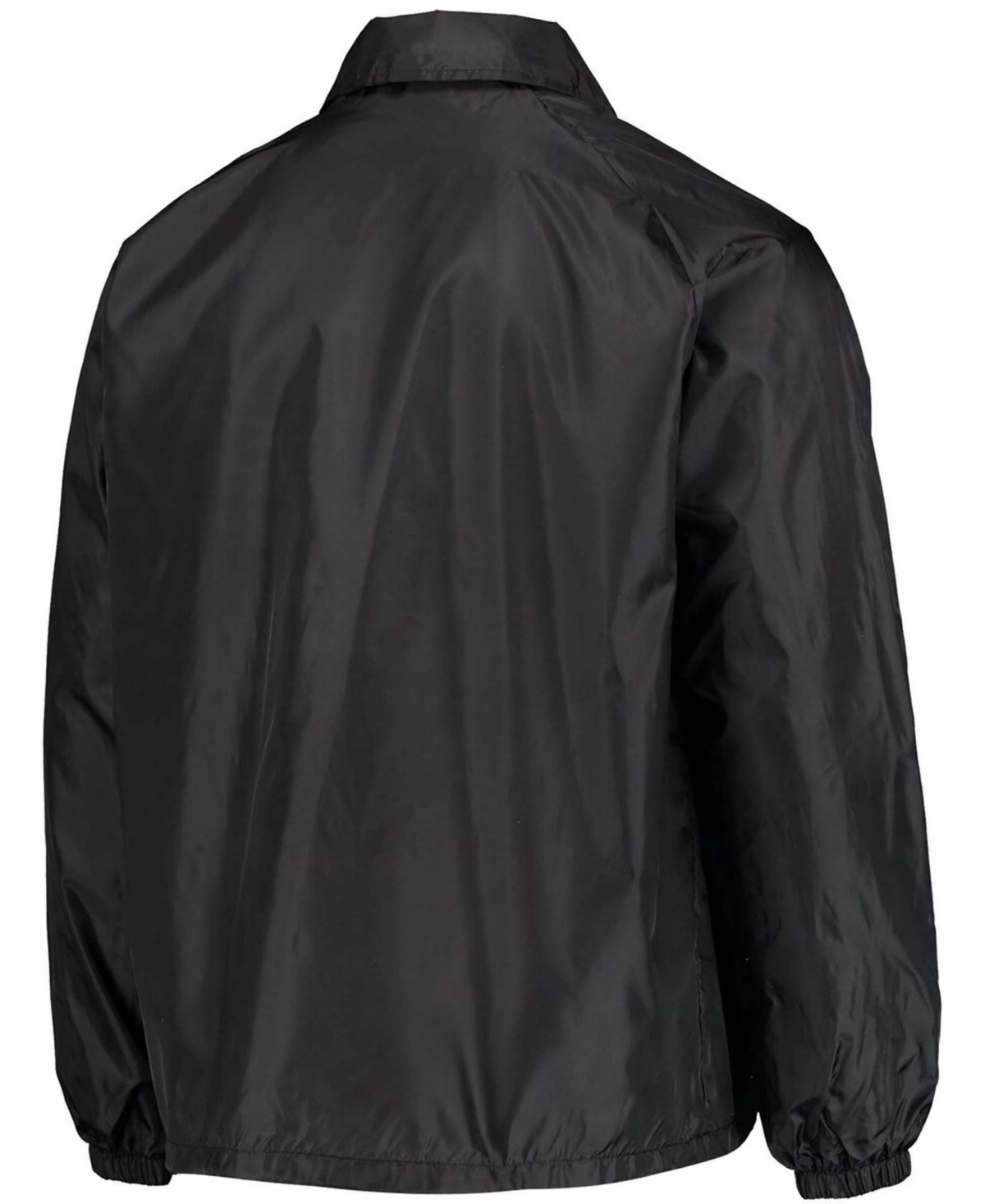 Men'sMinnesota Vikings Coaches Classic Raglan Full-Snap Windbreaker Jacket - Black