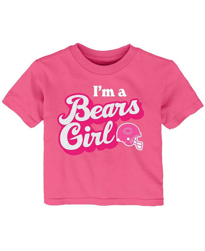 Outerstuff Infant Girls Pink Chicago Bears Team Girl T shirt Macy s