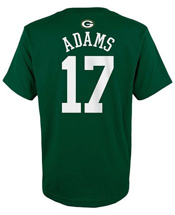 Lids Davante Adams Green Bay Packers Youth Mainliner Player Name & Number T- Shirt