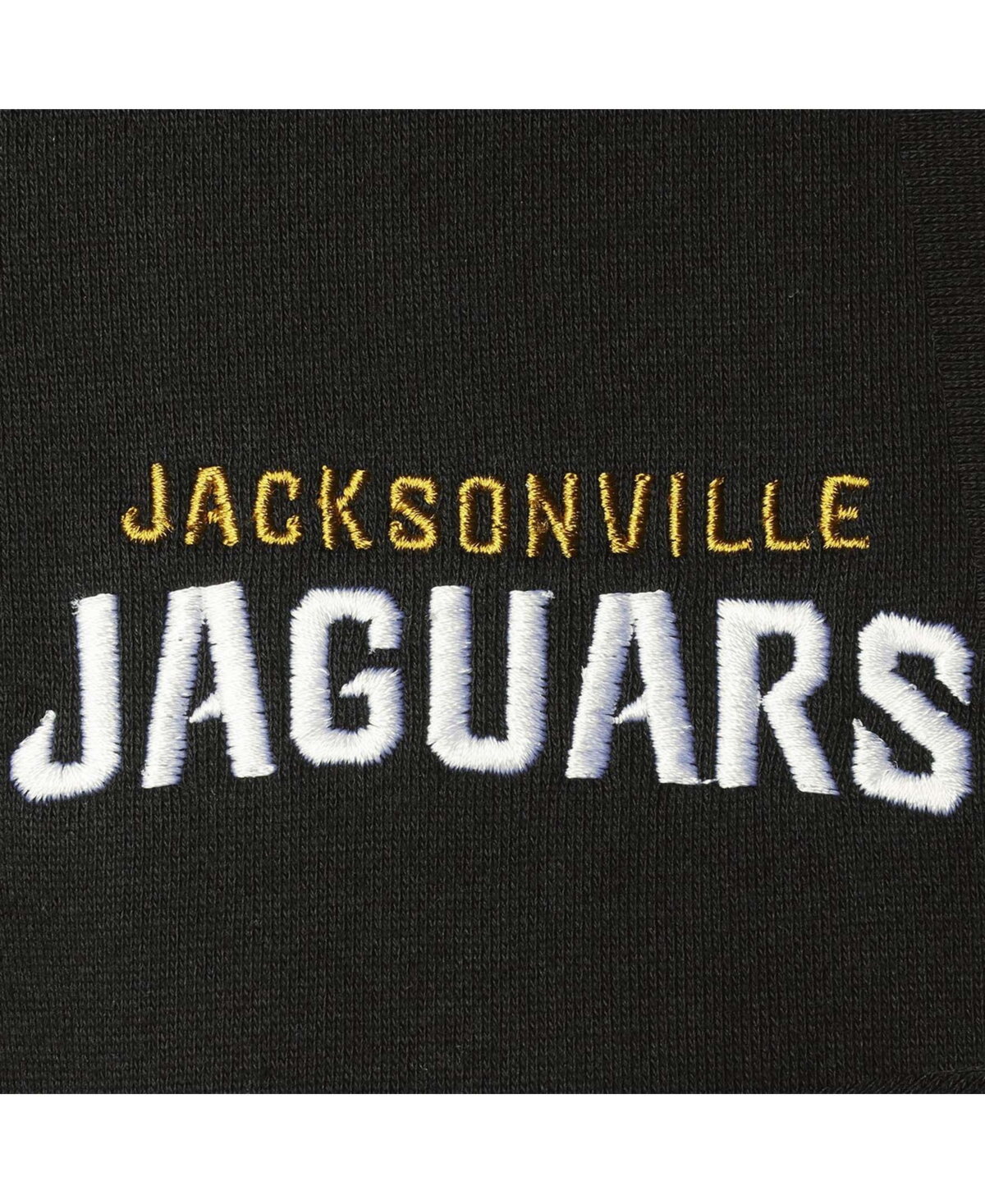 DUNBROOKE MEN'S BLACK JACKSONVILLE JAGUARS CRAFTSMAN THERMAL LINED FULL-ZIP HOODIE 