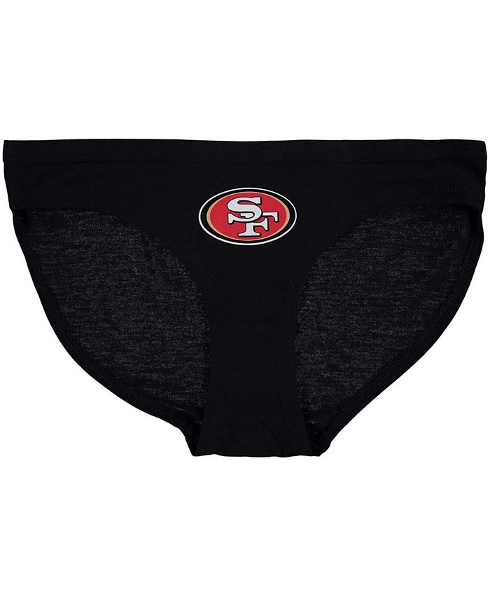 Concepts Sport Women's Black San Francisco 49Ers Solid Logo Panties - Macy's