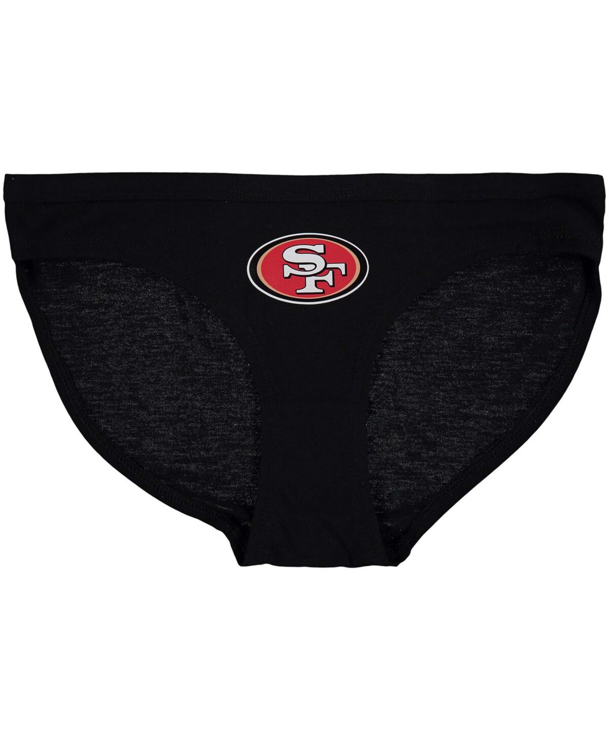 Women's Black San Francisco 49Ers Solid Logo Panties - Black