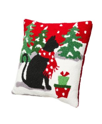 Christmas Cat Pillow