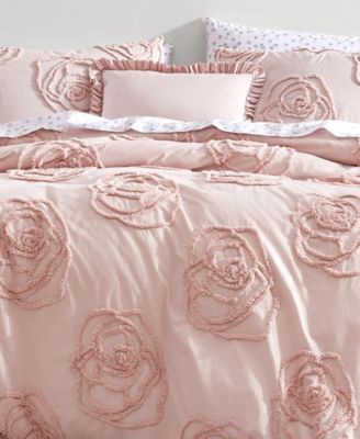 Rambling Rose 4-Pc Duvet Cover Set, Full/Queen