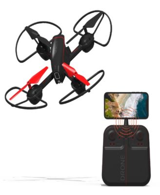 Sharper Image Mach X Drone with Streaming Camera Set, 15 Piece