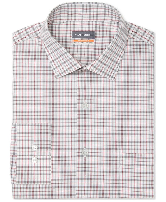 Folsen Stainshield Textured Dress Shirt (Van Heusen)
