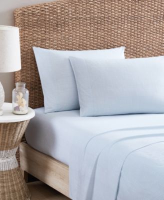 Ala Moana Stripe Cotton Percale 4-Pc. Sheet Set, Queen