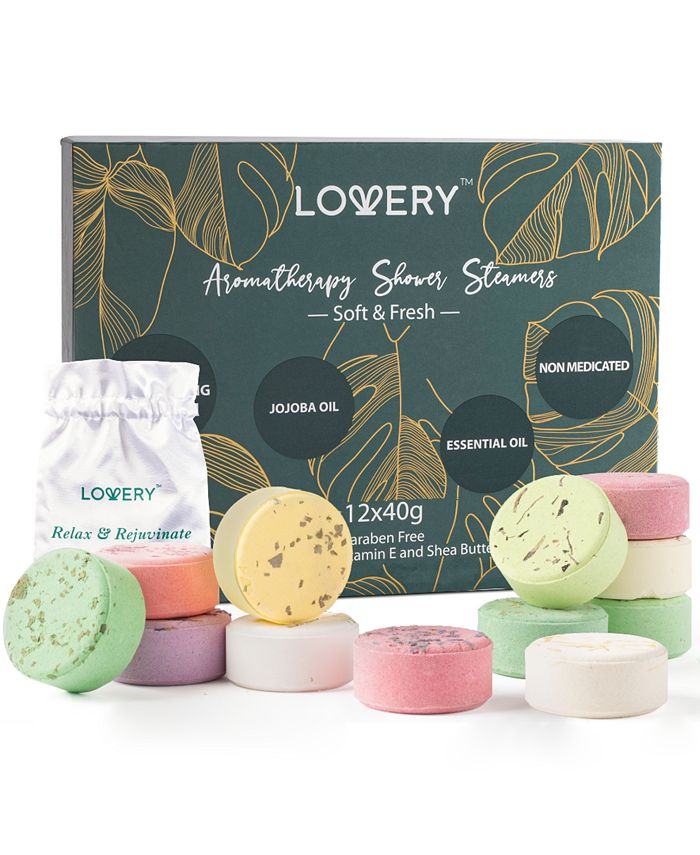 Lovery Aromatherapy Shower Steamer Tablets, Vapor Body Care Set, 13 Piece -  Macy's