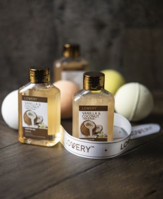 12-Pc. Vanilla Coconut Body Care & Bath Bombs Gift Set