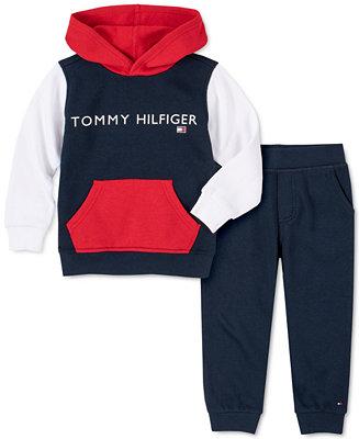 Tommy Hilfiger Boys 2 Pieces Hooded Jog Set