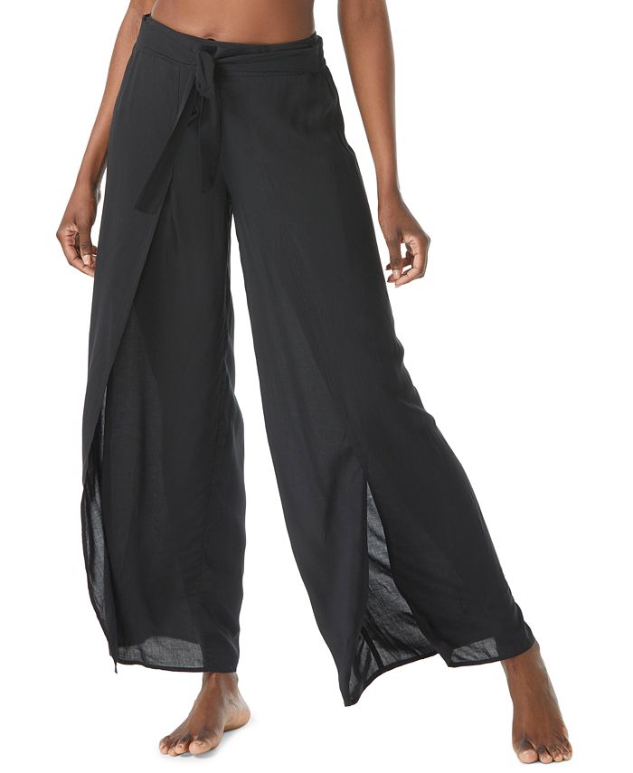 Vince Camuto Women's Tie-Front Cover-Up Pants - Macy's