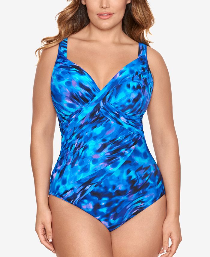 Miraclesuit Revele Underwire One Piece Swimsuit Macy s