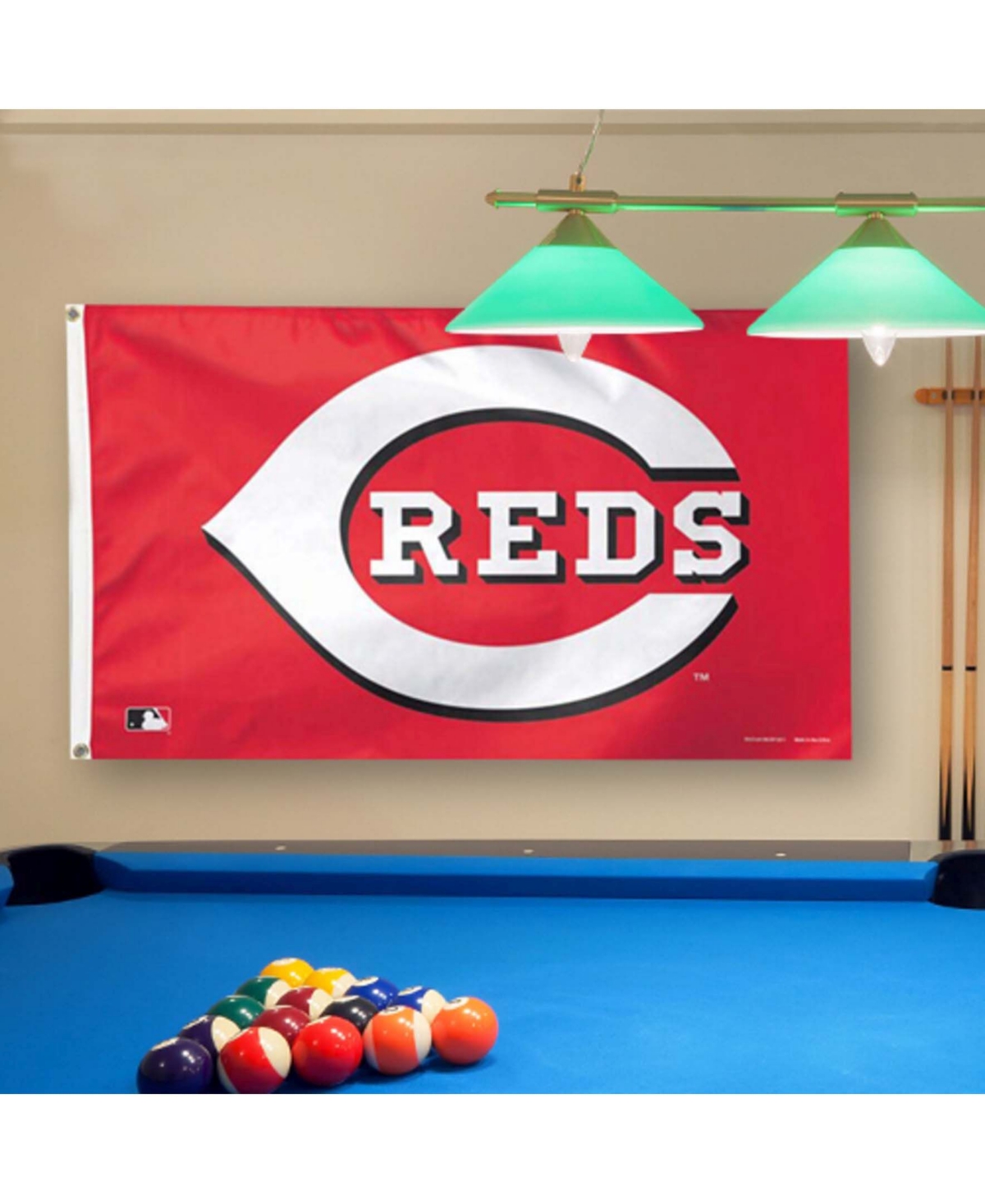 Multi Cincinnati Reds Deluxe 3' x 5' Flag - Multi