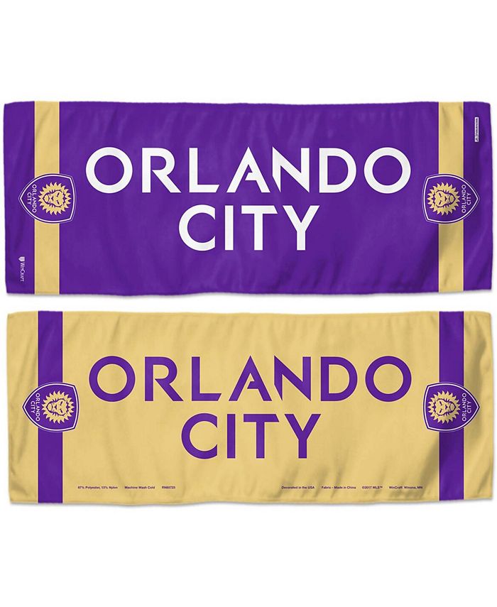 WinCraft Orlando City Soccer Club Garden Flag Set With Stand & Pole Holder - 12.5x18 Inch, Double Sided